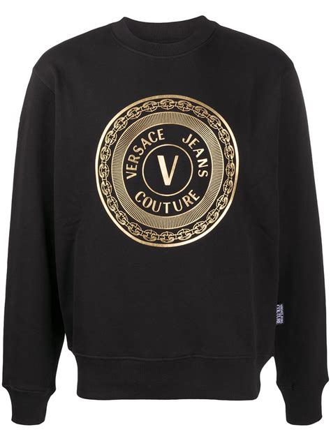 versace jeans jumper mens|farfetch Versace jumpers.